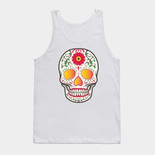 Color skull Tank Top